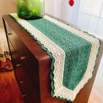 플리마켓테이블보 행사용테이블보 미국 국가 코튼 크로 셰 뜨개질 레이스 중공 테이블 러너 테이블 캐비닛 신발 캐비닛 커버 타월 커버 천으로... 
