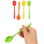 젤라또 스푼 멜라민 티스푼 플라스틱 일회용 1P : 너곧내생활