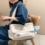 대용량 노트북 패션 인스 인플루언서 학생 수업 학원 레슨 쁘띠 인기 캐주얼 메신져 크로스 숄더백 YG-8056 : 바이올쇼핑