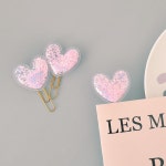 하트 색인 학교 2 오리지널 금속 캔디 종이 클립 개북 모양 사무실 투투 북 H0369 : 쿠로라인