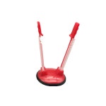 휴대용 주방 음식 스낵 밀봉 가방 클립 미끄럼 방지 조절 핸즈프리 배기 랙 지퍼 보관 홀더 : CNE