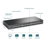 기가비트 48포트 L2+ 관리형 스위치 (4포트 10GE SFP+) TL-SG3452X : 레알몰 스토어
