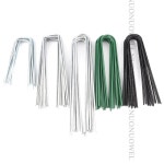 조립식 온실하우스 미니 비닐하우스 정원 U형 그라운드 네일 잡초 매트,곤충 방제 그물,수정 : 태리 마켓3