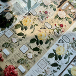 빈티지 다꾸 빈티지 플라워 PET 5M롤 마테 TP 224 : 톤페이퍼