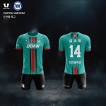 브럼비 축구유니폼제작 대전 도안중학교 - 2305 전사 마킹 엠블럼 무료 : 브럼비