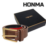 혼마코리아 스타일리쉬 소가죽 브라운 남성벨트 : 비제이커머스