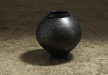 나날 여주 도자기 성석진도예가 블랙스페이스 달항아리 : 여주 나날