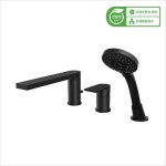 GB-9016HL(BK) (Long Spout) 블랙 3홀 긴토수구 샤워욕조수전 고급 욕실 화장실수전 : 리빙포인트20