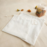 태영상회 국산 중대형 20수 워싱 광목더스트백 미니 생리대 파우치 제작 주머니 이너백 : 태영 상회