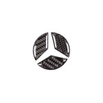 벤츠 C 클래스 W205 GLC X253 -호완카본 스티어링 휠 로고 스티커 : 솔유니크