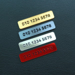 거울 아크릴 주차번호판 주차알림판 전화번호판 : 스케인플라워