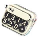 안심번호 자동차 12자리주차번호판 논슬립 레트로타자기 : 한번사봐