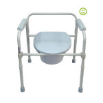 이동 용이한 환자용 접이식 간이화장실 의료 편리 캠핑 샤워 노인 요양원 : 누리스마일