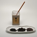 수정방앗간 블랙선식 서리태 찰흑미 흑임자 푹쪄서 볶은 미숫가루 선식 400g : 수정 방앗간