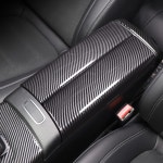 벤츠 자동차 중앙 팔걸이 보관함 스티커 커버 카본 악세사리 A 클래스 W177 V177 A180 A200 A220 A250 : 솔유니크