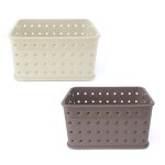 물방울 스텍 바스켓 불투명 AMSB451(205x145x115mm) 소품 장난감 정리함 바구니 바스켓 : 해피수수