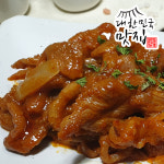 오리주물럭 오리불고기 300g 국내산 양념 오리고기 로스 : 대한민국맛집