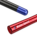 BMW용 자동차 안테나 모터 스포츠 성능 12cm BMW E46 E90 E92 E93 E60 F30 F10 F20 X5 E70 G05 X3 F25 G01 X4 F26 G02 X1 : 솔유니크