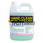 핸드크린 3.75L 액체 비누 고급형 핸드 물비누 손세정제 리필 원폴리머 그린 핸드워시 : 용품시티 청소용품도매전문몰