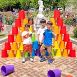 컵쌓기 컵타 스피드스택스 15개월아기장난감 점보스택스 6색깔 1세트 : 오브제 앤드 오브젝트