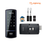 A지역설치 직방 SHS-1321 번호키 디지털도어락 카드키4개 현관문 열쇠키 터치패드 보조키 - zigbang logo : 삼성스마트 키키