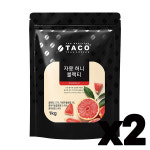 타코 자몽 허니 블랙티 파우더 1kg (2개1세트) : JK커피