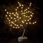 나무 무드등 LED 건전지 무선 트리 와이어 별장식 DIY : 루닝스토어