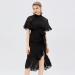 댄스복 원피스 사교 스포츠댄스 아랑 장구 고고 라인 라틴  단체복 G1256 : 댄스올라잇