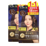 리엔 흑모비책 한방 크림 염색 120g x 2개입 4색상 새치염색약 흰머리 헤어 : 유한킴벌리대리점 유한라이프