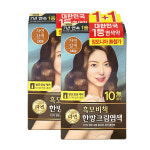 리엔 흑모비책 한방 크림 염색 120g x 2개입 4색상 새치염색약 흰머리 헤어 : 유한킴벌리대리점 유한라이프