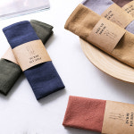 감성 린넨 냅킨 카페 호텔 테이블 플레이트냅킨 핸드타올 키친크로스 식탁 매트 : 리빙앤소품