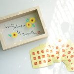 캘리그라피 미니 낙관 스탬프 도장 스티커 꾸미기 : 글꼴아트샵