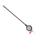 타이어 에어펌프 타이어게이지 공기압 공기주입기 자동차 타이어바람 압력계 화물안쪽 2구 안타이어 겸용 에어주입 에어게이지 : 디에이치09몰