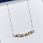 럭셔리 목걸이 고품질 925 스털링 실버 스마일 페이스 벌집 여성용 달콤한 패션 가벼운 쥬얼리 연회 선물 : 울프문직구