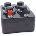 접지 간단한 교육 Ohm 장비 저항 가변 정밀 상자 2X 데케이드 9999 0 측정기 : 다모아 104