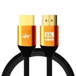 HDMI2.1 울트라 슬림단자 8K hdmi 케이블 GOLD METAL 3m, 1개 : 레알몰 스토어