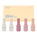 (선택) 아이즈미 글로우 하이 시럽 젤 컬러 5종 : 슈가애플네일