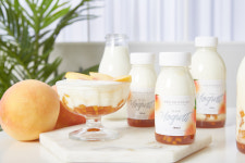 새열린목장 수제 복숭아 요거트 500ml (180ml, 1,000ml) : 새열린목장 수제요거트 치즈