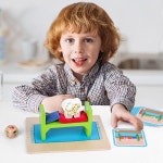 몬테소리 조기 교육 나무 장난감 재미있는 사고 운동 매뉴얼 두뇌 유치원 어린이 : 시아직구몰