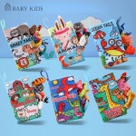 몬테소리 아기 책 조기 발달 감각 천 게임 0 12 개월 1 2 세 아기용 장난감 : 시아직구몰