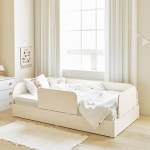 토리 어린이침대 데이베드 유아 키즈 저상형 침대 프레임 SS 슈퍼싱글 좌형(가드1개포함) : 아이엔지홈