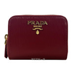(쇼핑백증정)[PRADA]비텔로 레터링 로고 카드 동전지갑 1MM268 2B6P F0041 : 신세계 시흥 위드비