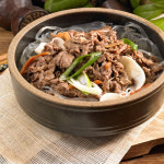 즉석 뚝배기 불고기전골 400g 5개 생고기 당면 떡국떡 불고기덮밥 간편 1인혼밥 밀키트 : 리빙 하이클래스