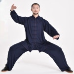 무예 태극복 무도 교련복 권법 무술 여춘하 가을 태극권 수련복 세트 : 드림컴퍼니4