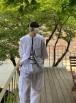 Street lettering short sleeved (2C / 블랙,화이트) : 에스에스룸 SSROOM