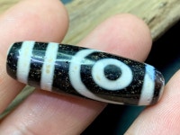 No.329 티벳2안 (천주)부처의눈이라는 자신을 지키는 부족! 9.3g 39mm / 별운석 / 천연광물 : 별운석 보물섬