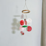 카네이션 레드 아트 자개모빌 드림캐쳐 썬캐쳐 : 로또네잡화점