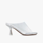 [갤러리아] [MM6MaisonMargiela]여성 MM6 23SS 실버 투명 샌들 구두 S59WP0185 P5265 H9556 S59WP0185P5265H9556 : 갤러리아백화점