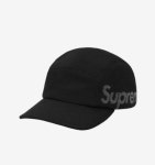 [슈프림 모자] 슈프림 자카드 피케 캠프캡 블랙 - 21SS Supreme Jacquard Pique Camp Cap Black - 21SS : ShoeBoX