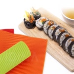 실리콘 김밥말이 김밥발 색상랜덤 도시락만들기 김발 : 스쿨타임